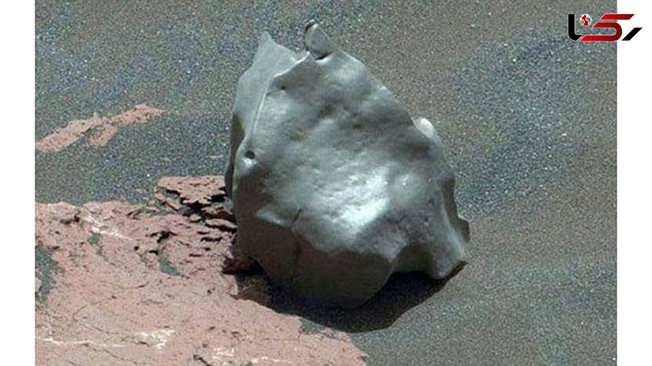کشف تکه سنگ آهنی در مریخ +تصاویر 