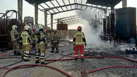 آتش در کارگاه مواد نفتی قلعه نو ورامین/چه بر سر کارگر 35 ساله آمد؟