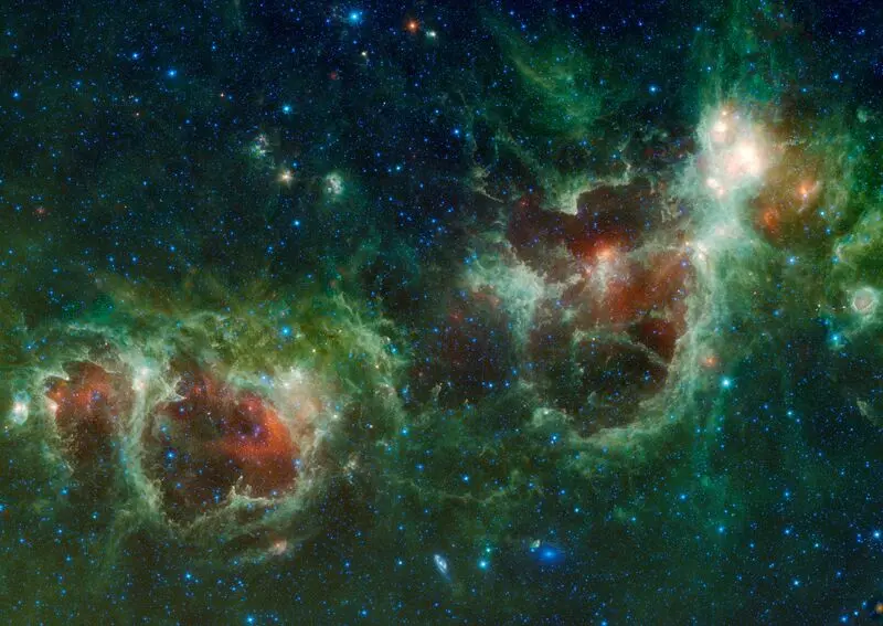 عکس از سحابی قلب