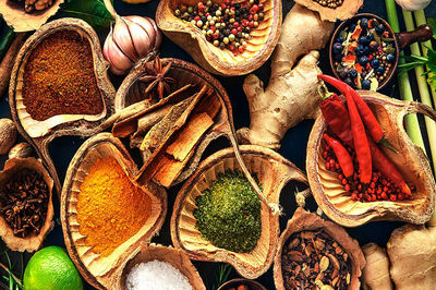 لیست ادویه های مخصوص غذاهای ایرانی و فرنگی + اینفوگرافیک