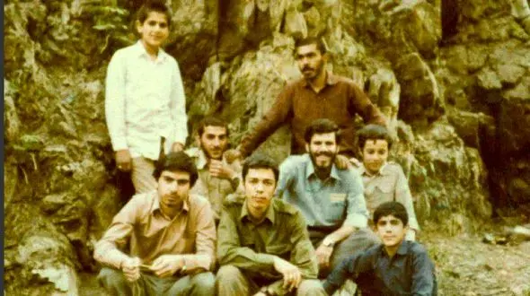 عکس دیده نشده از جوانی سردار باقری در کنار شهید خرم دل
