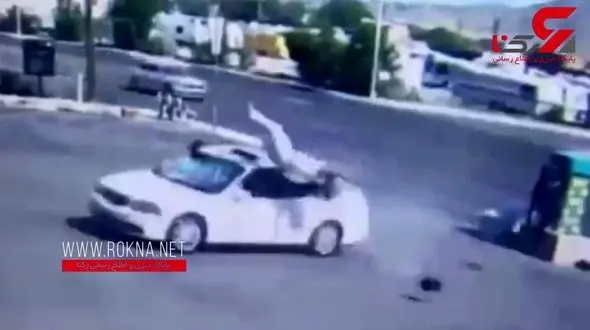 بلایی که بر سر دوچرخه سوار آمد+ فیلم 