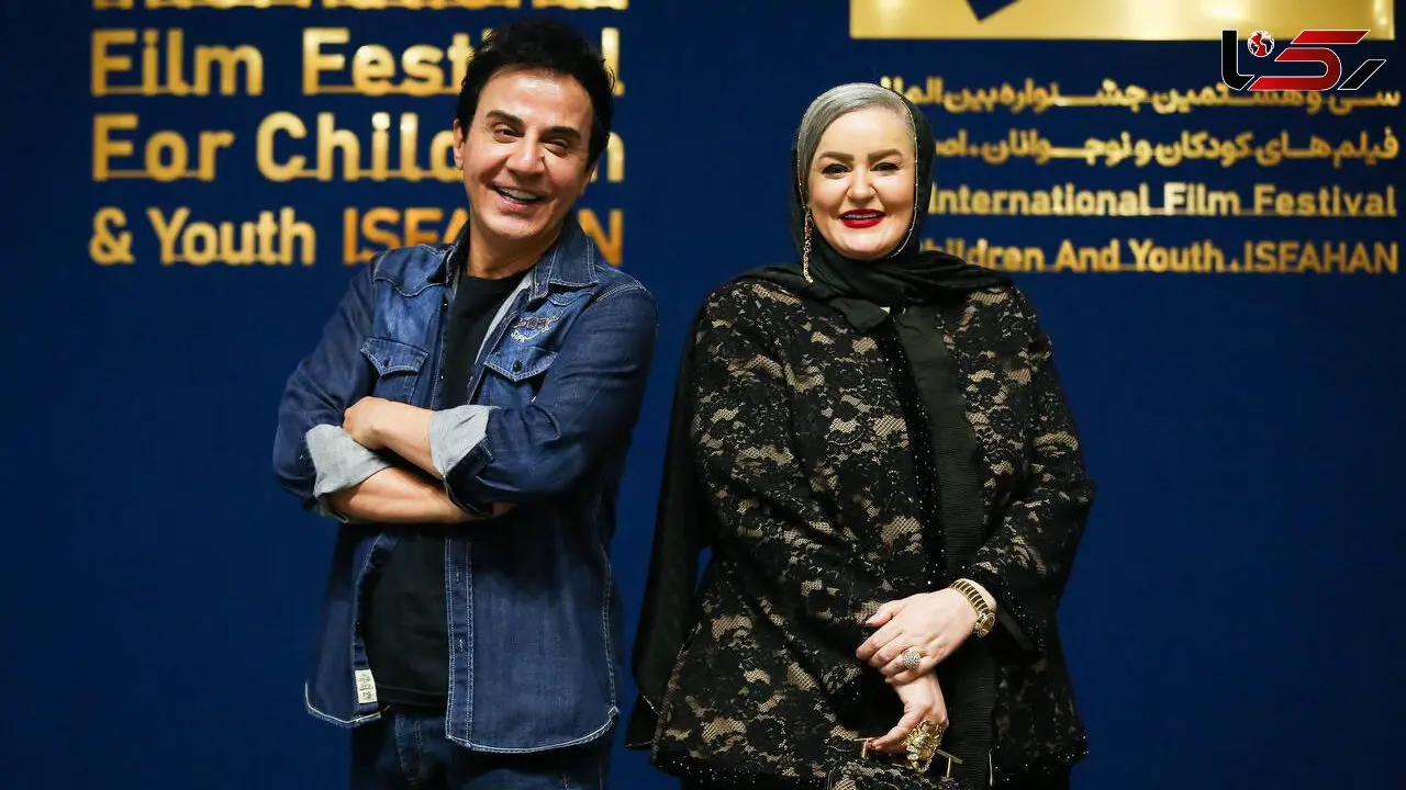 فیلم / جاخوردن داریوش فرضیایی از پیشنهاد ازدواج نعیمه نظام‌دوست  جلوی دوربین / چه اشکالی داره من زنش باشم !
