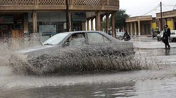 عکس های عجیب از  آبادان و خرمشهر در محاصره آب