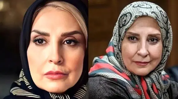 عکس / رونمایی از  خواهر فوق زیبای مرجانه گلچین به سبک زنان اروپایی  / چه شکل و شمایلی ...