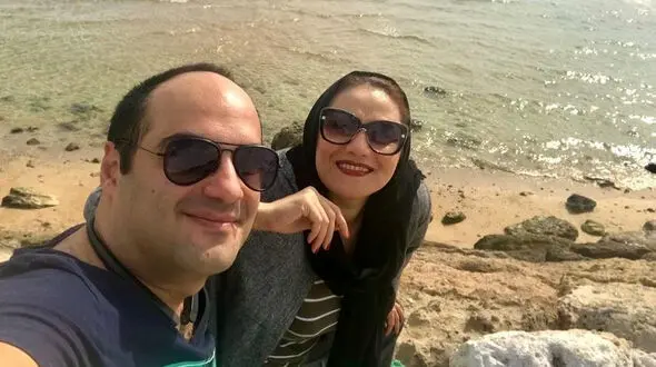 ابراز عشق خاص شبنم مقدمی در کنار دریا +  عکس 