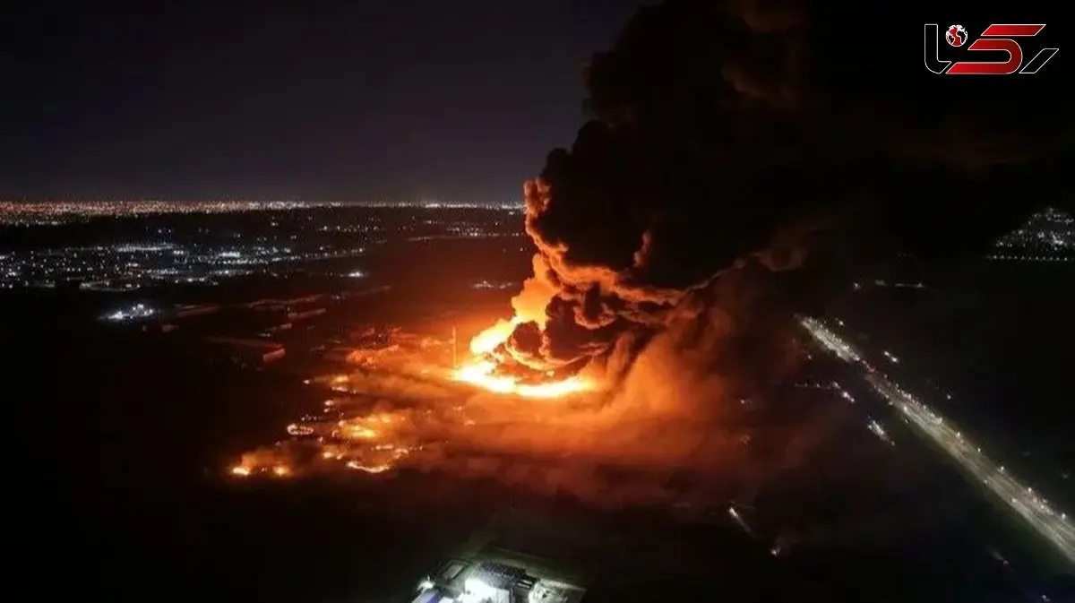 فیلم انفجار آخرالزمانی در کارخانه شیمیایی آرژانتین