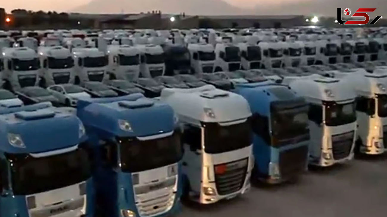 ماجرای دپو 6 هزار کامیون در گمرکات کشور / دو سال است نان کامیون داران آجر شده است !