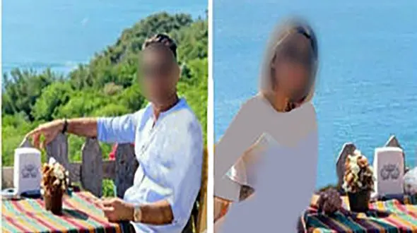 لو رفتن عکس های منشوری فوتبالیست ایرانی و همسر سابق والیبالیست فوت شده ! + جزییات 
