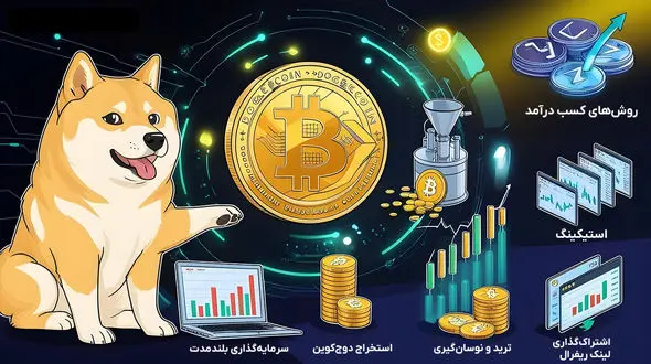 آموزش کسب درآمد دلاری از دوج کوین