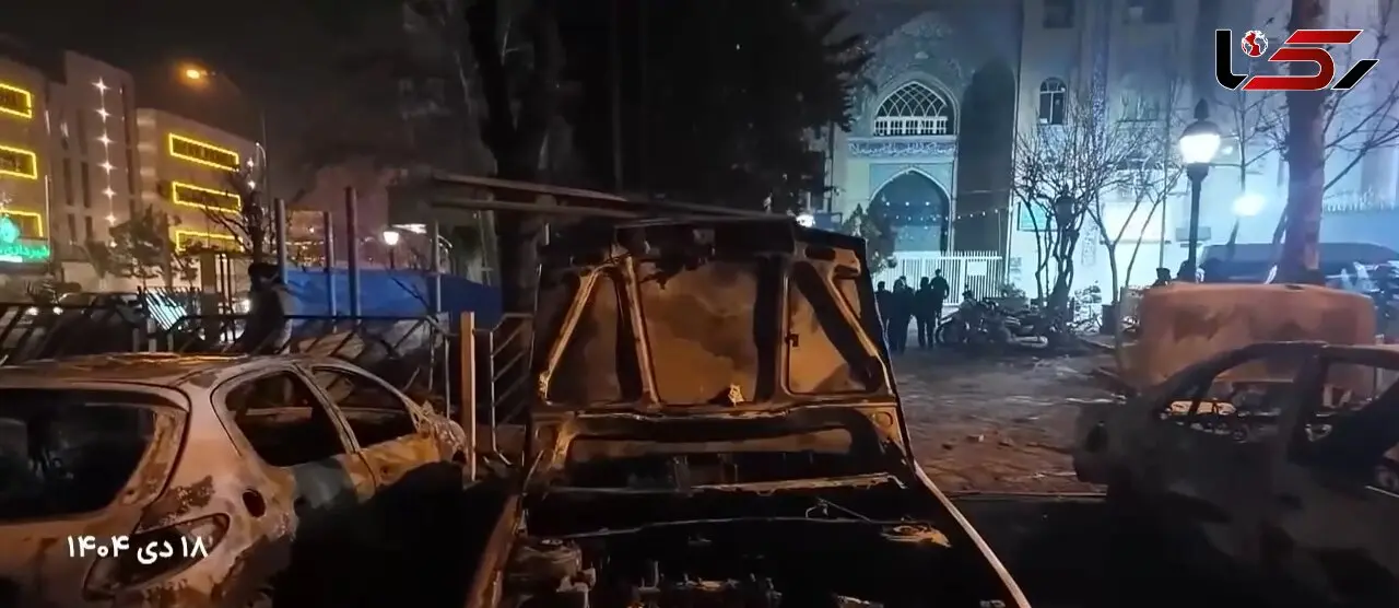 فیلم / لحظه به لحظه با به آتش کشیده شدن شهرهای ایران در ناآرامی های دی ماه