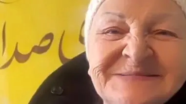 آزیتا لاچینی بازیگر قدیمی: سه پسر، یک دختر و دامادم رفتند بهشت زهرا + فیلم