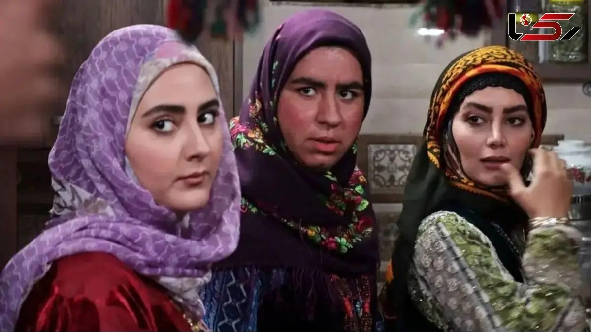 عکس صهبا شرافتی و مهرنوش طوسی «رونی کلمن دایی و باوان» در اتاق گریم سریال نون خ