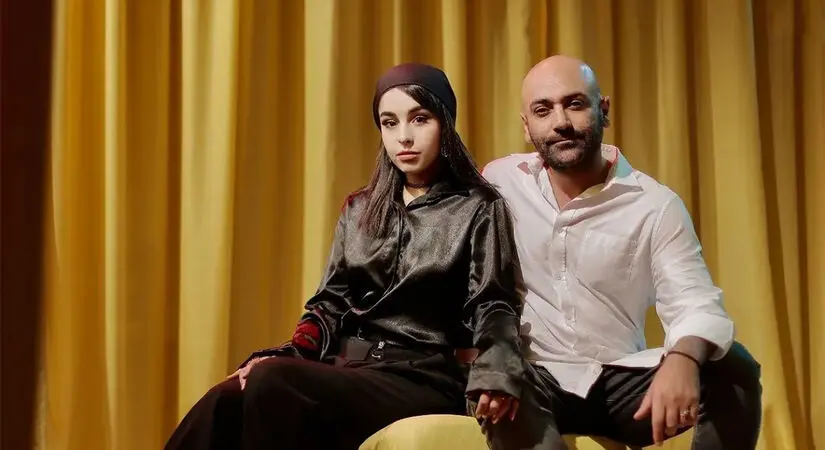 سفر در زمان/ عکس «مهدی کوشکی» در روز عروسی اش با «محیا مهدی زاده» همسر سومش سال 1403