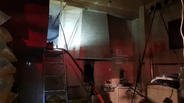 آتش انبار لوازم صوتی خودور را سوزاند / در تهران رخ داد