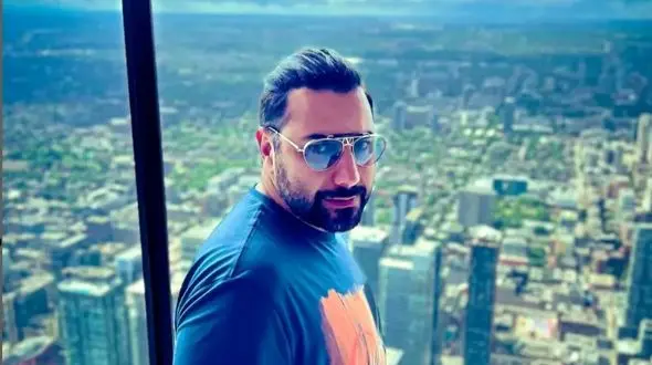 سفره هفت سین به سبک احسان خواجه‌امیری+عکس خوانوادگی