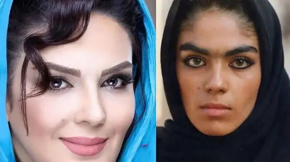 عکس های چهره های متفاوت  بازیگران زن و مرد ایرانی در 18 سالگی / از ابروهای پیوندی و صورت های پرموی خانم بازیگران تا چهره های کوچولوی آقایان /  ببینید و حیرت کنید !