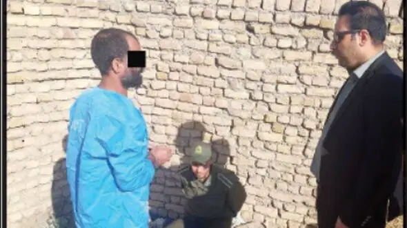قتل هولناک مرد جوان بخاطر مزاحمت زن متاهل / بیرون آمدن دست جسد رازگشایی کرد + عکس