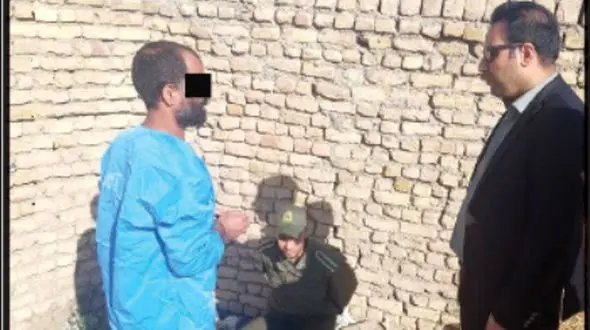 قتل هولناک مرد جوان بخاطر مزاحمت زن متاهل / بیرون آمدن دست جسد رازگشایی کرد + عکس