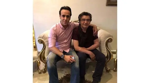 دیدار علی کریمی با رضا رویگری 