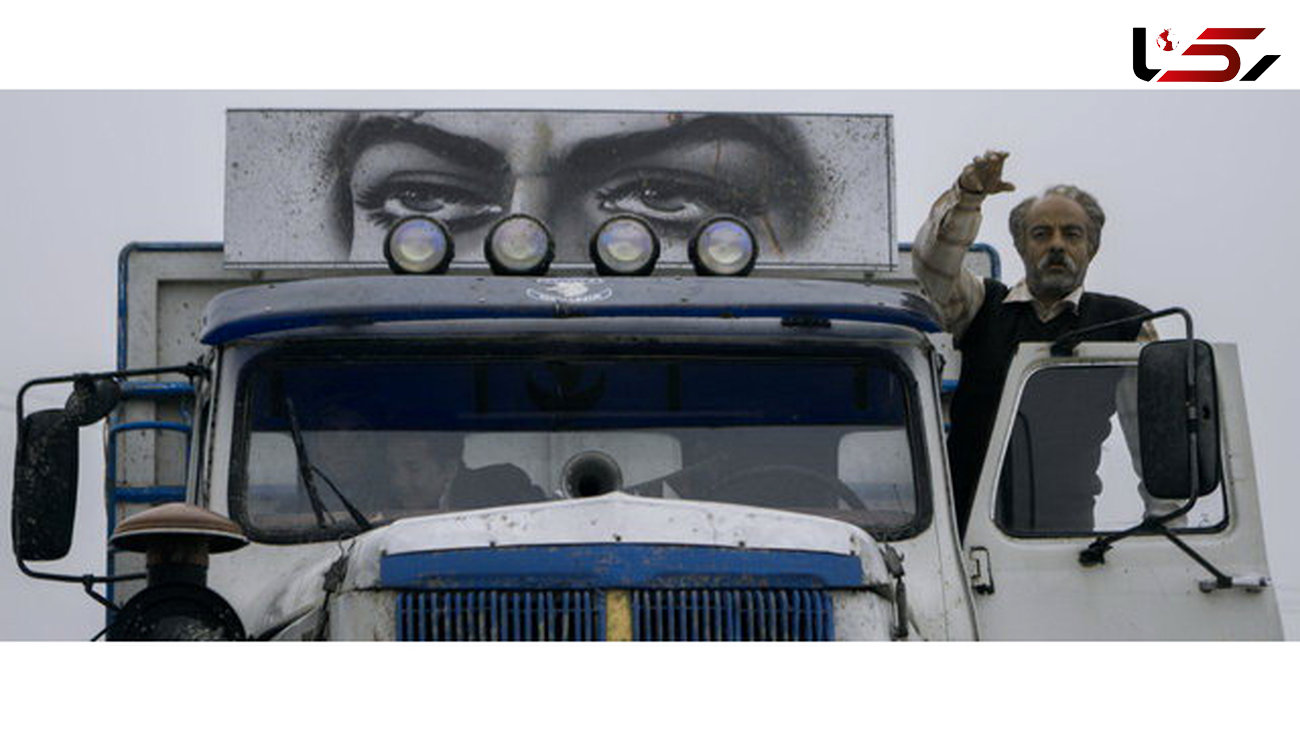 سعید آقاخانی در کامیون+عکس