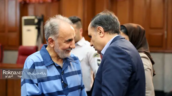 نجفی باز خندان ! / اولین عکس ها از جلسه سوم دادگاه قتل میترا استاد 