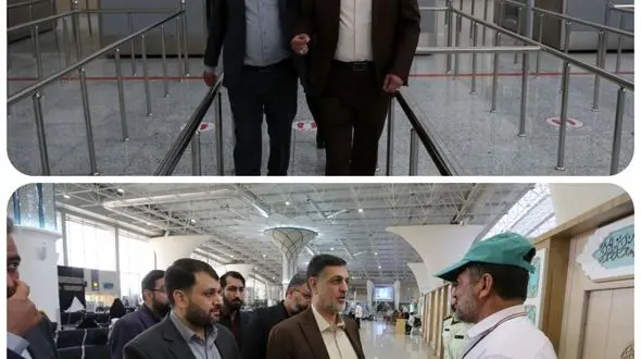 بازدید سرزده دادستان اصفهان از فرودگاه بین‌المللی شهید بهشتی اصفهان همزمان با سفر زائرین ایرانی به عربستان