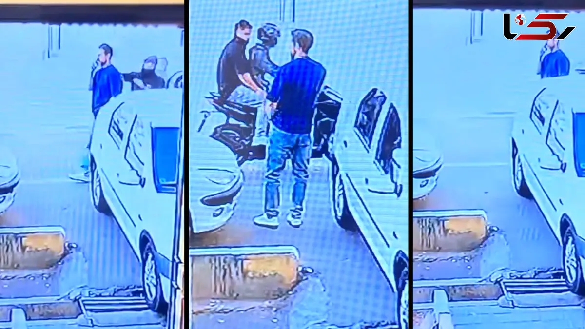 فیلم سرقت حرفه ای تلفن همراه از یک پسر جوان / در تهران نو رخ داد