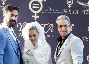 فیلم / طراح لباس عروس بهاره رهنما : بابت لباس بهاره رهنما فحش خوردم 1500 نفر را بلاک کردم ! / / تکتم رضایی: سلیقه خودش بود و من ...