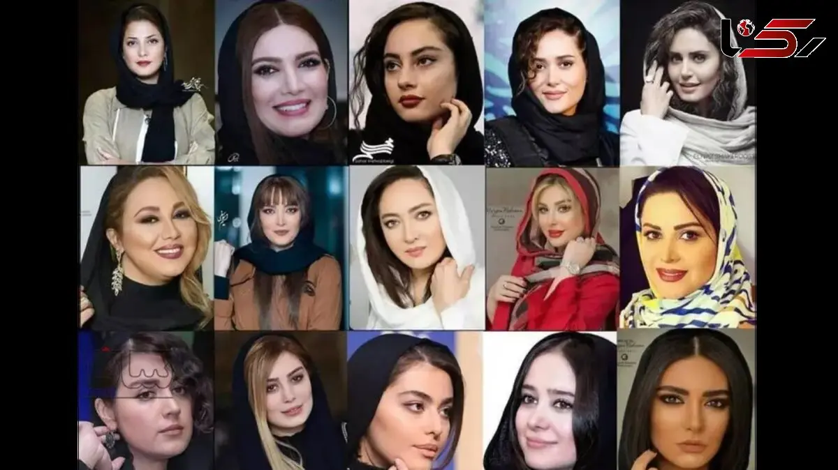 عکس های زننده خانم بازیگران در تولد خانم دکتر ! / همه منشوری پوشیدند !