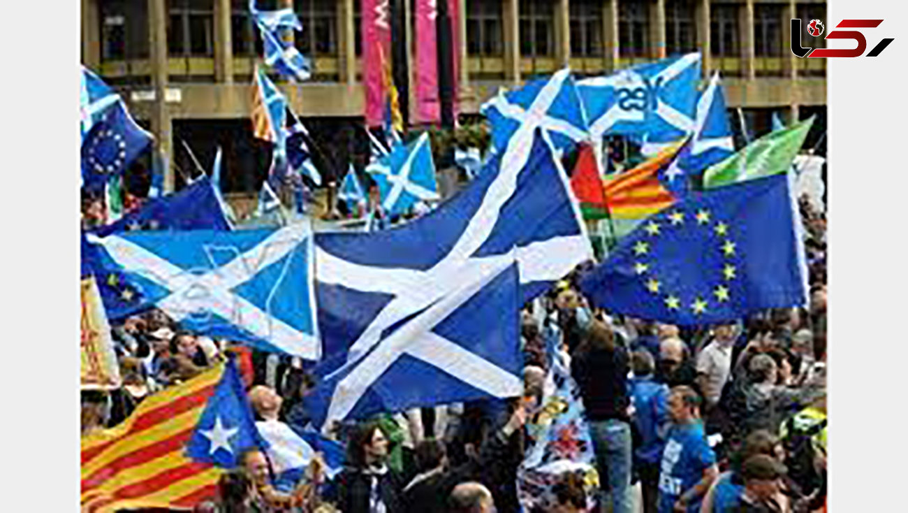 تظاهرات هزاران اسکاتلندی در حمایت استقلال از بریتانیا