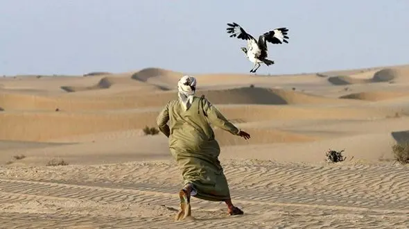 تفریح زشت شیوخ عرب در قزاقستان+عکس