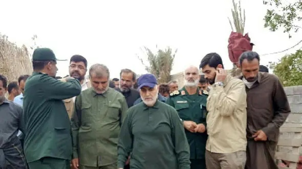 سردار قاسم سلیمانی به داد شادگان رسید / دستور تخلیه فوری صادر شد+ عکس سردار
