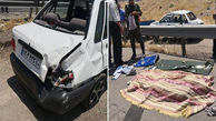 راننده پراید در تصادف با اتوبوس کشته شد/ در اتوبان قم – تهران