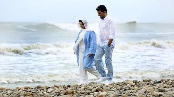 حامد بهداد و ساره بیات در ماه عسل + عکس