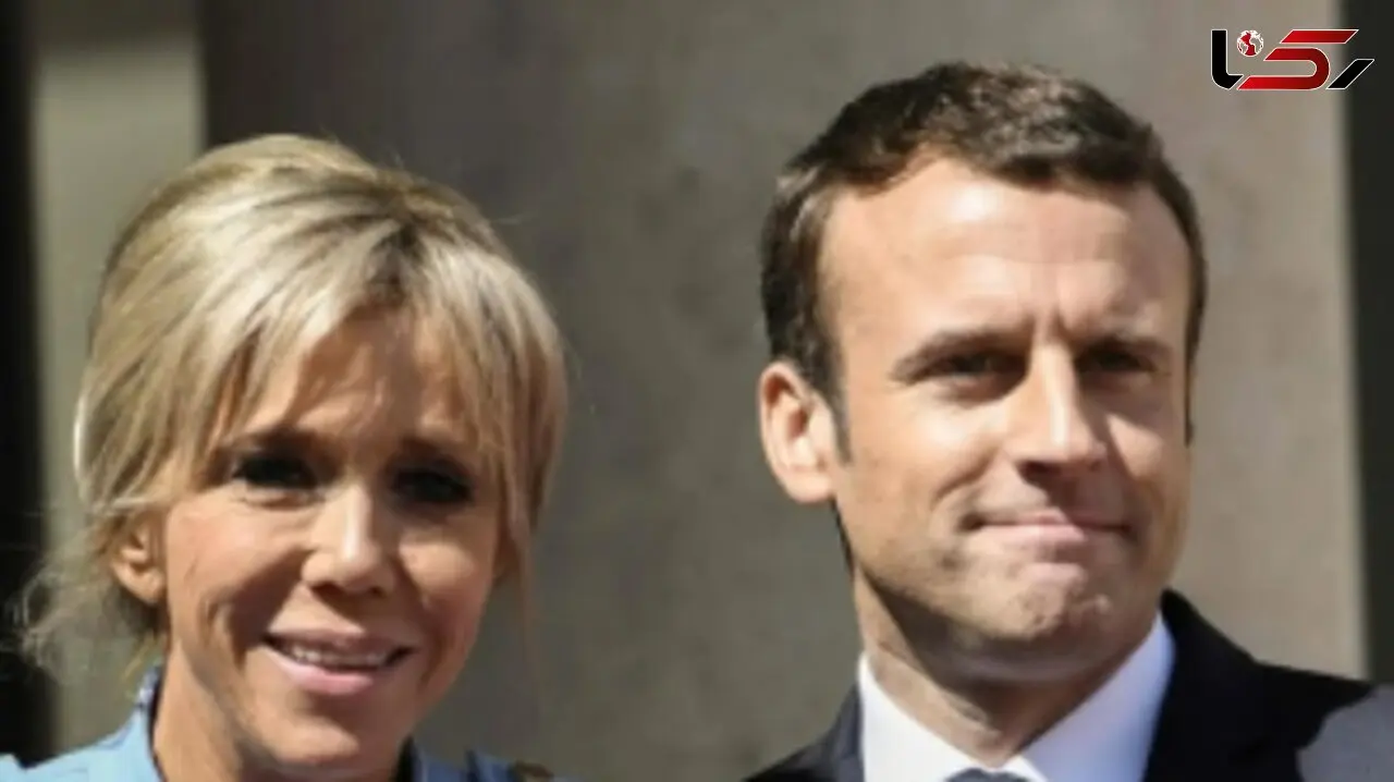 همسر قبلی بریژیت مکرون در روز عروسی شان+ عکس جوانی مکرون