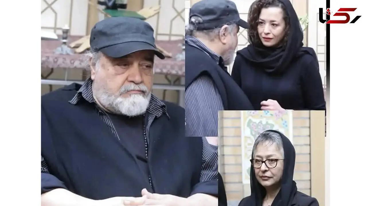 فیلم/ حضور و همدردی بازیگران با محمدرضا شریفی نیا به دلیل فوت مادرش / از حضور مهراوه دخترش و آزیتا حاجیان همسر سابقش تا عدم حضور ملیکا شریفی نیا که جنجالی شد