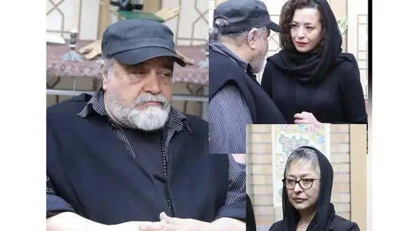 فیلم/ حضور و همدردی بازیگران با محمدرضا شریفی نیا به دلیل فوت مادرش / از حضور مهراوه دخترش و آزیتا حاجیان همسر سابقش تا عدم حضور ملیکا شریفی نیا که جنجالی شد