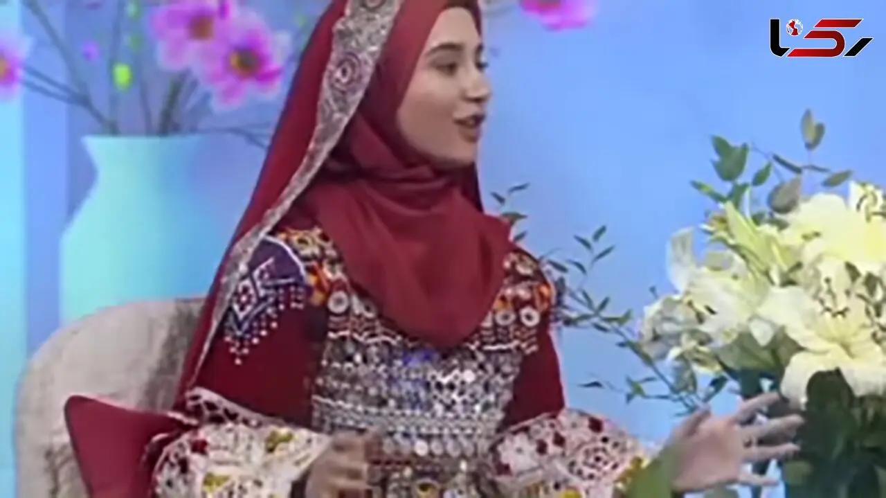 فیلم / رونمایی از اولین خانم مجری افغانستانی در صدا و سیمای ایران ! / مصاحبه با سیما تیرانداز در برنامه زنده !