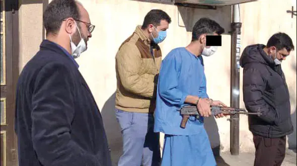 عکس / تیرباران شرور معروف مشهد