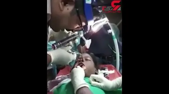 شیطنت دختر ۱۰ ساله پزشکان را به چالش کشید! + فیلم