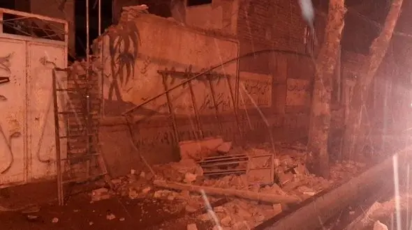 فیلم آخرین وضعیت بیمارستان های خوی پس از زمین‌لرزه 