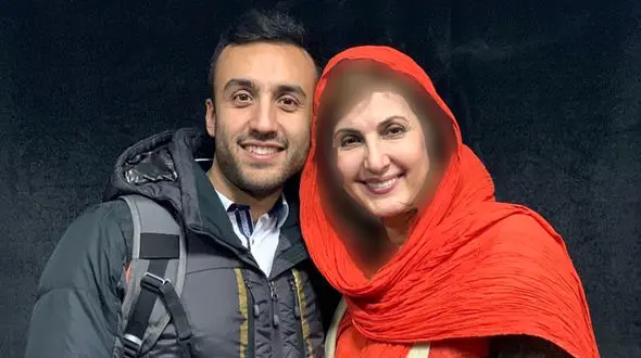 رونمایی از استایل دامادی شیک و جذاب پسر فاطمه گودرزی/ عروس خانوم چه دسته گل زیبایی داره+عکس