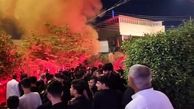 آتش سوزی در خیابان حرم امام حسین (ع) / انتقال مجروحان به بیمارستان