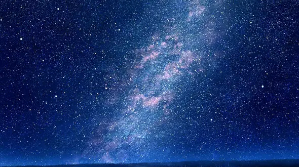 گردش در آسمان زیبای شب + فیلم 