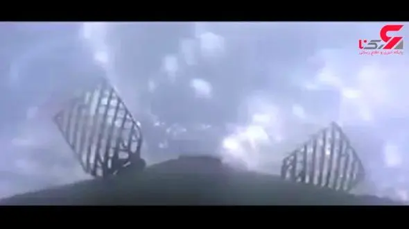 دیده شدن دایناسور پرنده هنگام پرتاب موشک اسپیس ایکس به فضا +فیلم