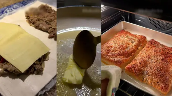 پای گوشت و پنیر یک ناهار متفاوت + فیلم