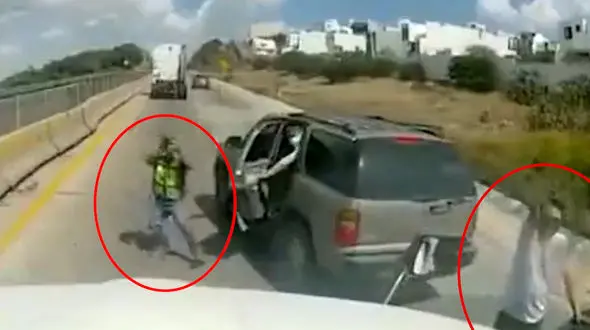 فیلم سرقت مسلحانه از کامیون هایجک / باورنکردنی