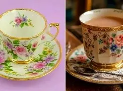 فنجان و نعلبکی وینتیج سلطنتی؛ انتخابی لاکچری برای دکوراسیون