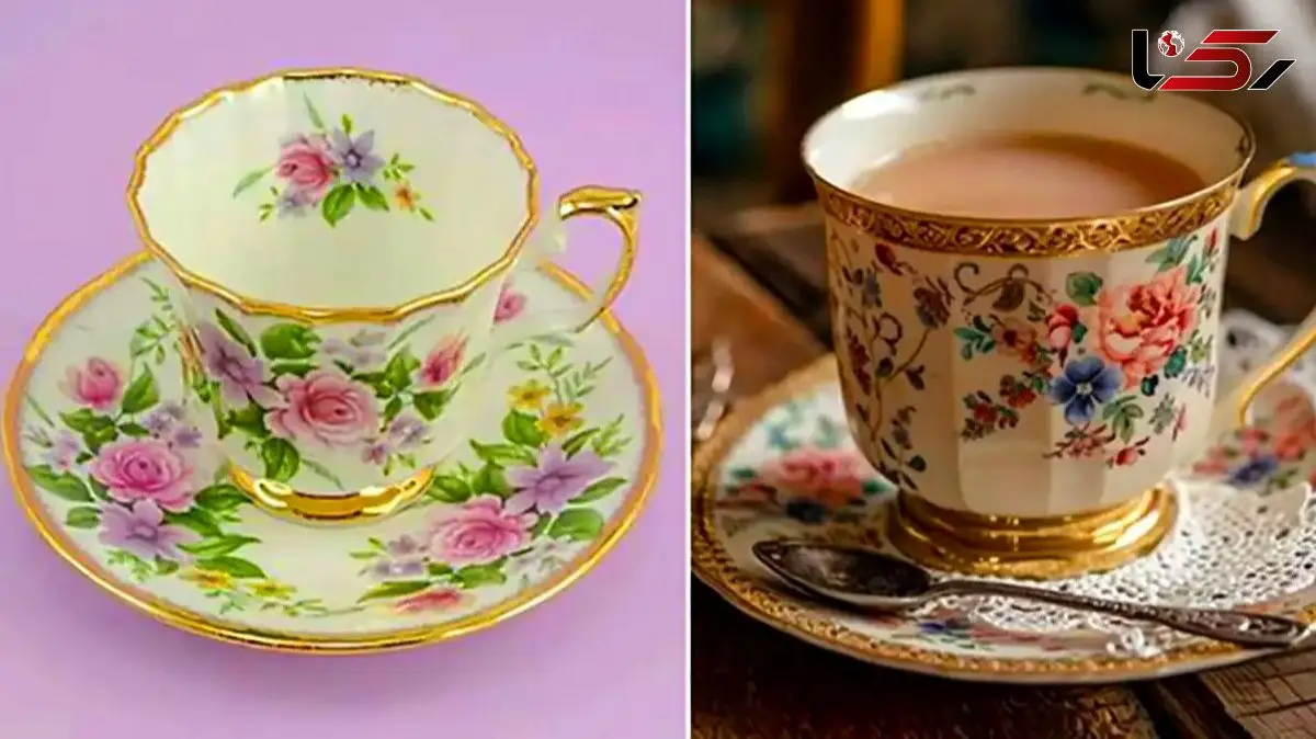 فنجان و نعلبکی وینتیج سلطنتی؛ انتخابی لاکچری برای دکوراسیون
